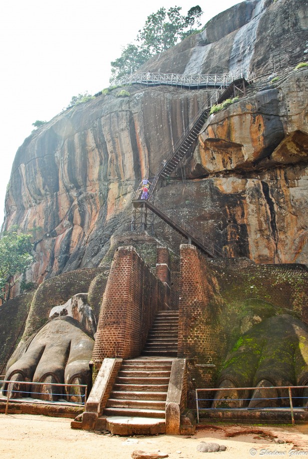 The Lion Gate at Sigiriya