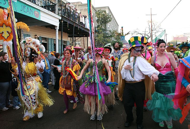 Mardi Gras- the carnival of New Orleans 1