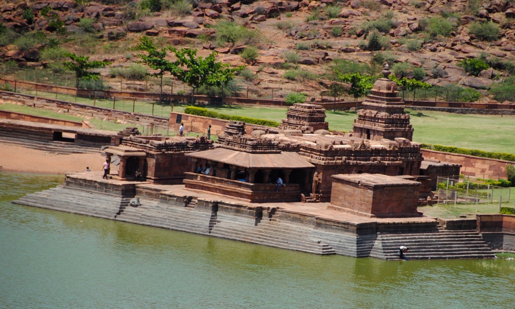A temple on the lakeside The Magnificent Badami Cave Temples 13