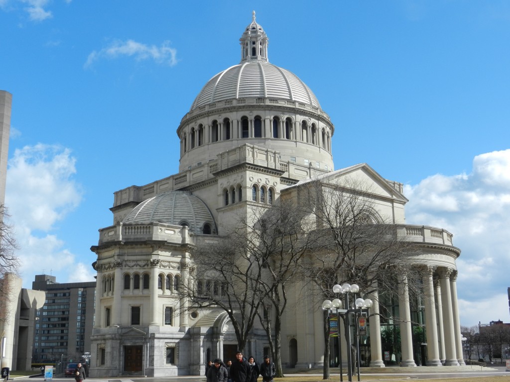 Christian Science Mother Church Beautiful Times in US - Boston 4