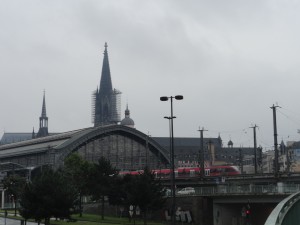 Cologne, Bonn and Königswinter - A memoir 1 Cathedral seen from a distance
