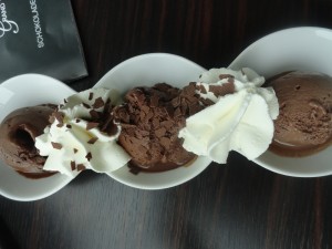 Indulgence at the chocolate museum cafetaria
