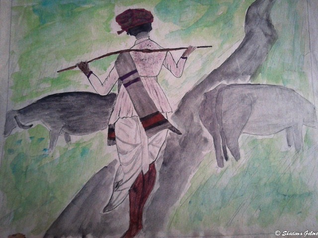 The only painting ever done by me .. 1