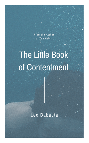 LITTLE BOOK OF CONTENTMENT 1 Little Book of Contentment - Cover