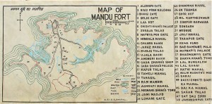 Mandu - The City of Joy I 16 Mandu Map