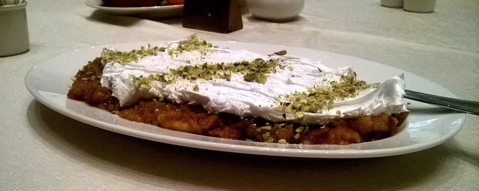 Aish el Saraya - mouth watering bread pudding