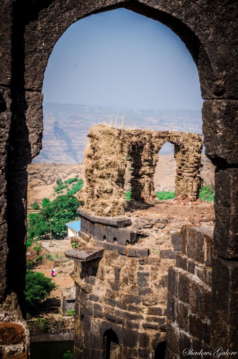 Raigad Fort-Rajbhavan Balcony
