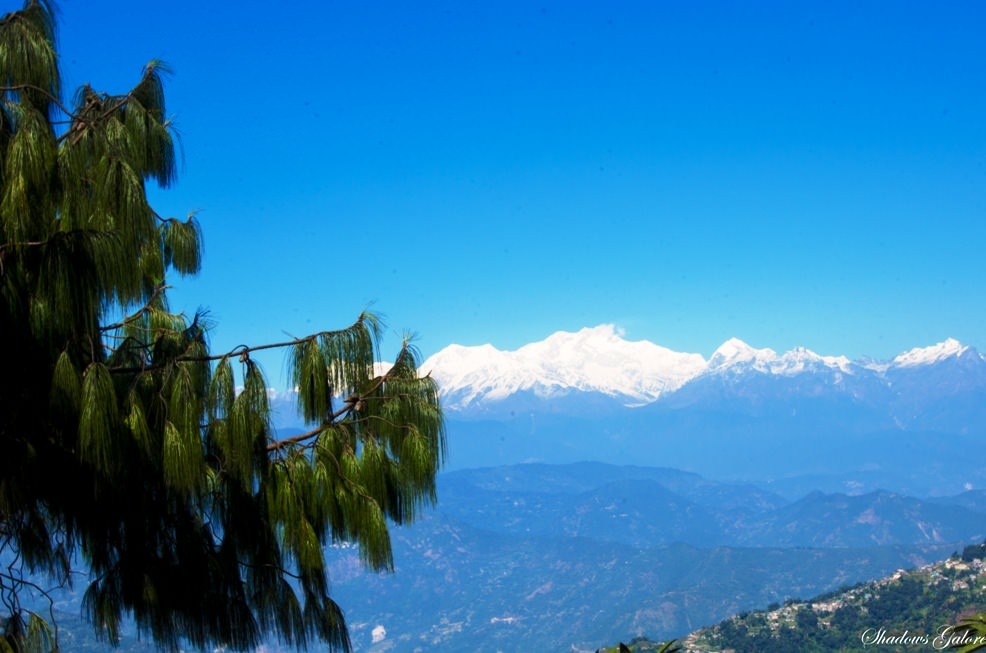 View of Kanchanjunga from Batasia Loop